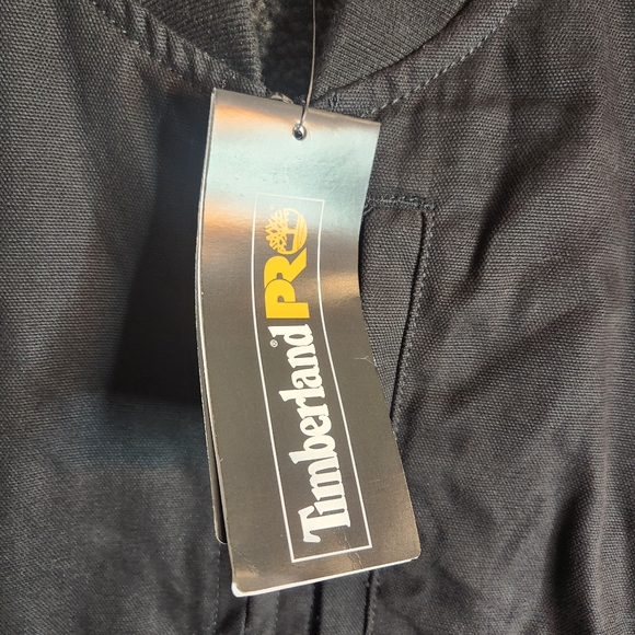 NWT Timberland Pro Original Fit Black Gritman Lined Canvas Vest, XXL - Picture 7 of 12